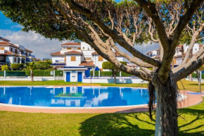 Ático de lujo en primera línea 2 balcones con vistas al mar, Vera Playa